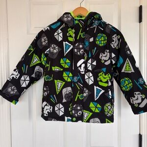 Star Wars Amazon Essentials Heavyweight Long-Sleeve Hooded Puffer Size S(6-7)NEW